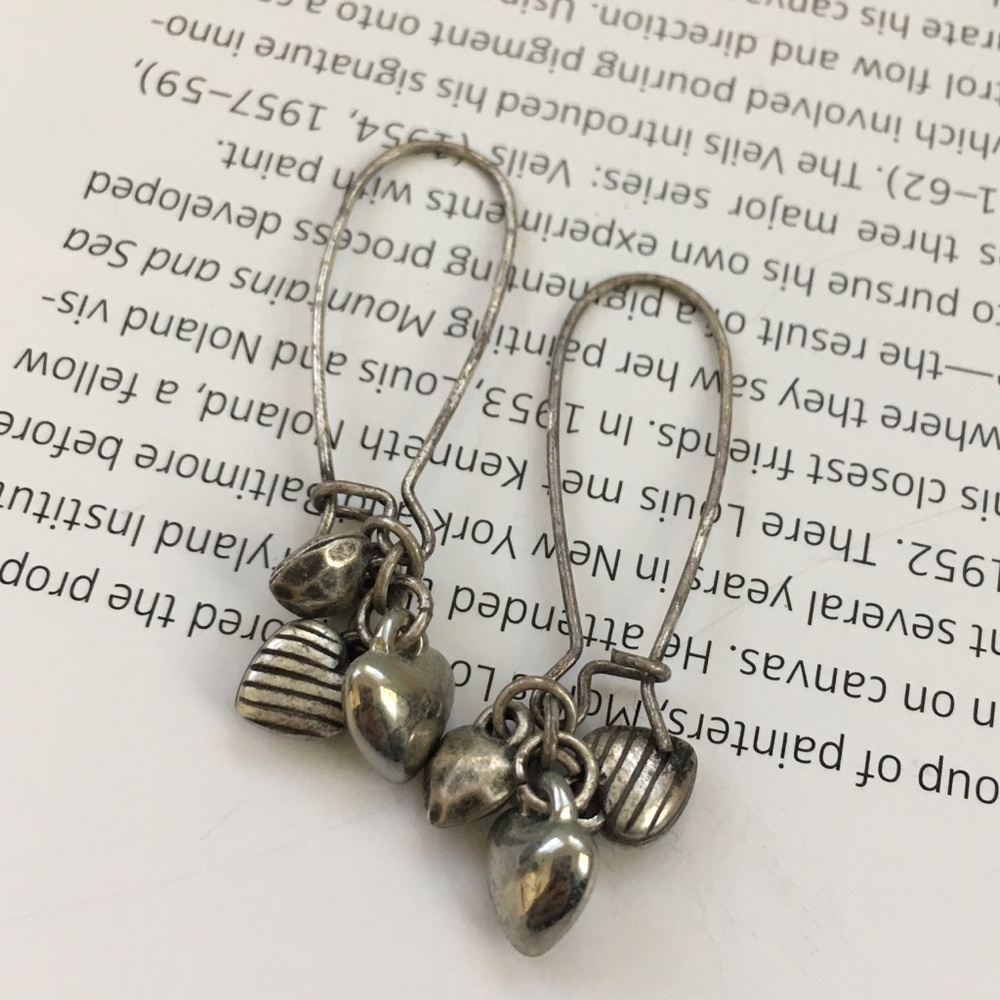 Heart Cluster Earrings